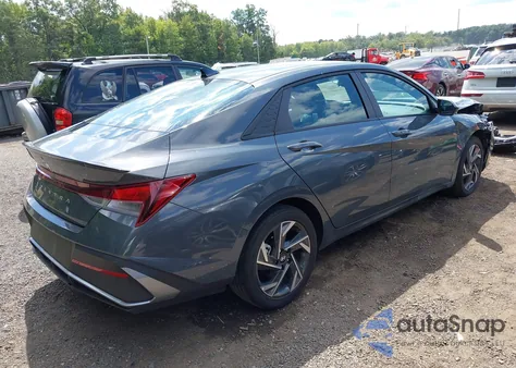 2025 Hyundai Elantra Sel Sport из США, поврежденный, VIN KMHLM4DG2SU998577